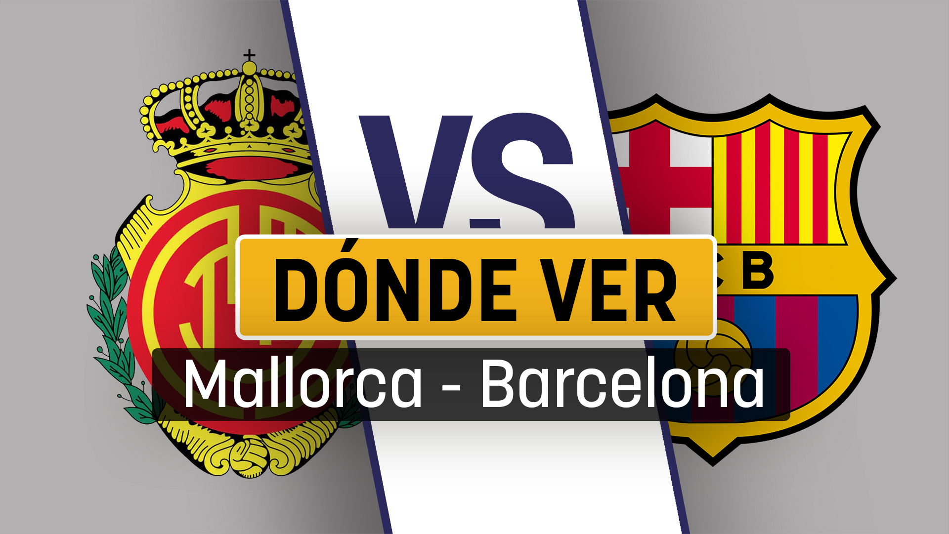 Dónde ver el Mallorca – FC Barcelona de Liga hoy en directo por televisión y online.