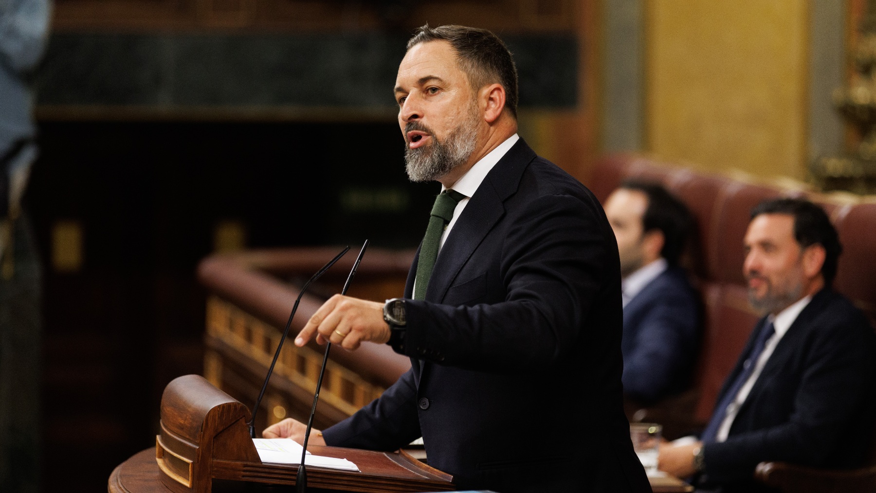 El presidente de Vox, Santiago Abascal (EP)