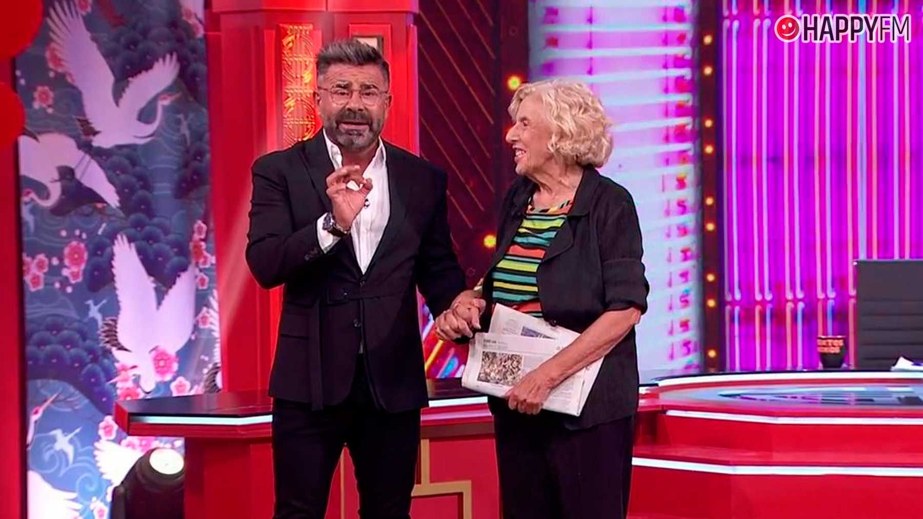 Manuela Carmena acudió a Cuentos Chinos como invitada