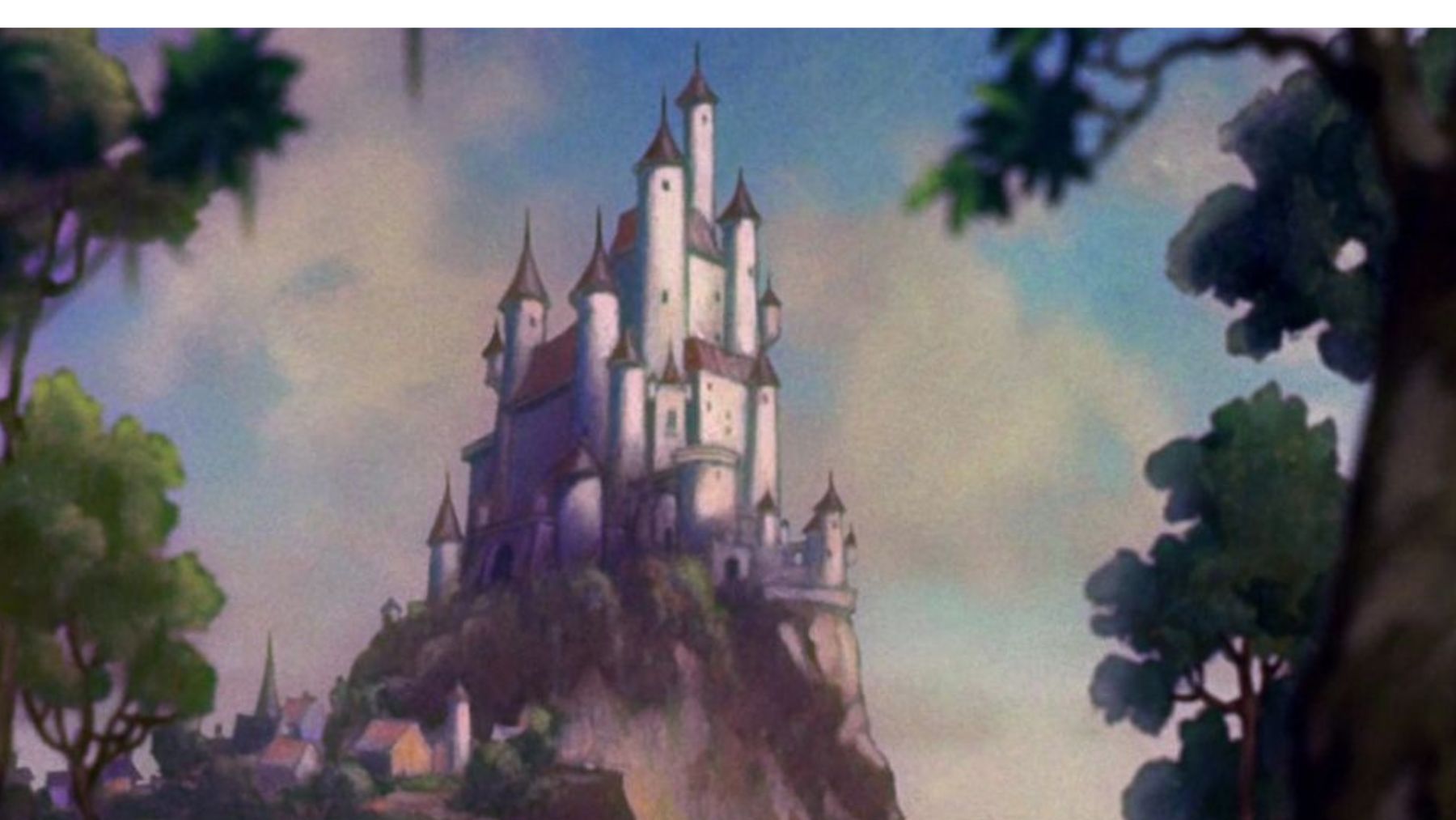 Castillo de Blancanieves. (Disney)