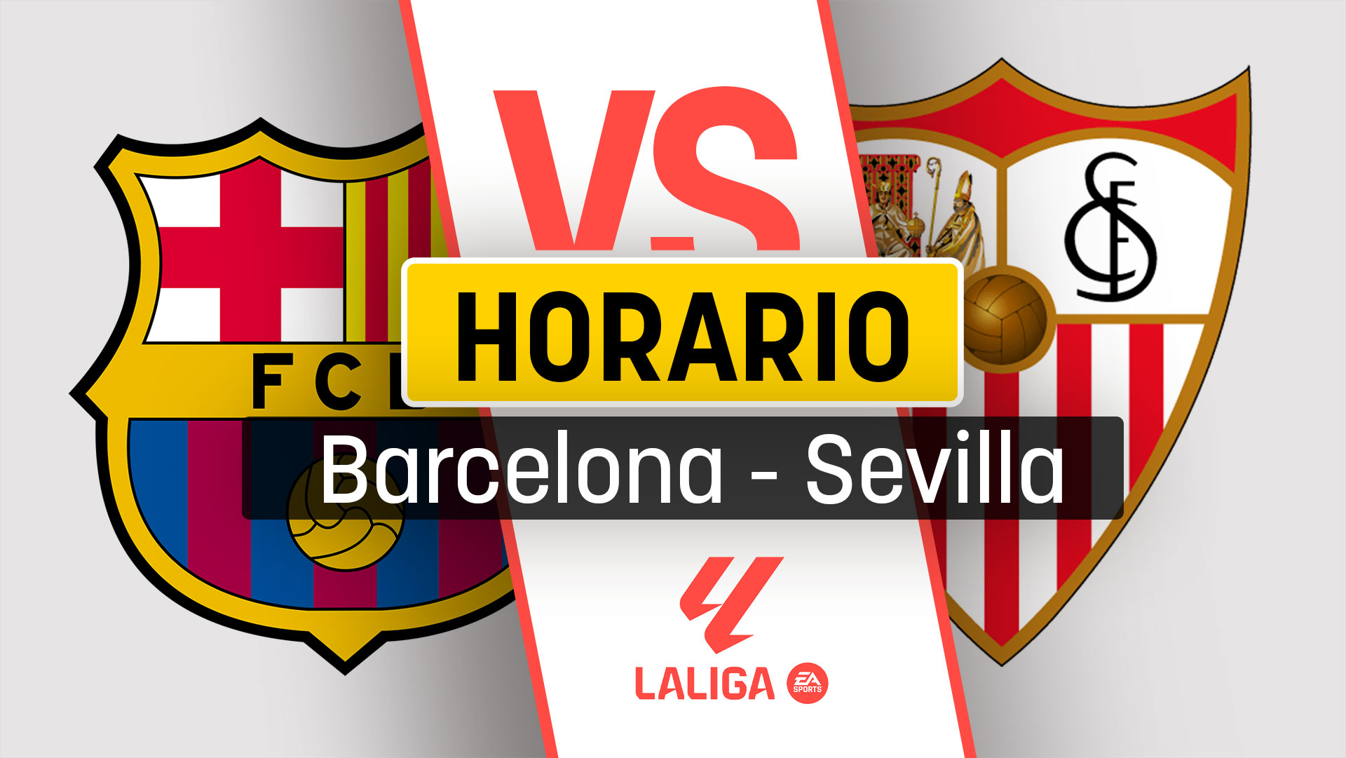 Horario del Barcelona – Sevilla: a qué hora empieza el partido hoy.