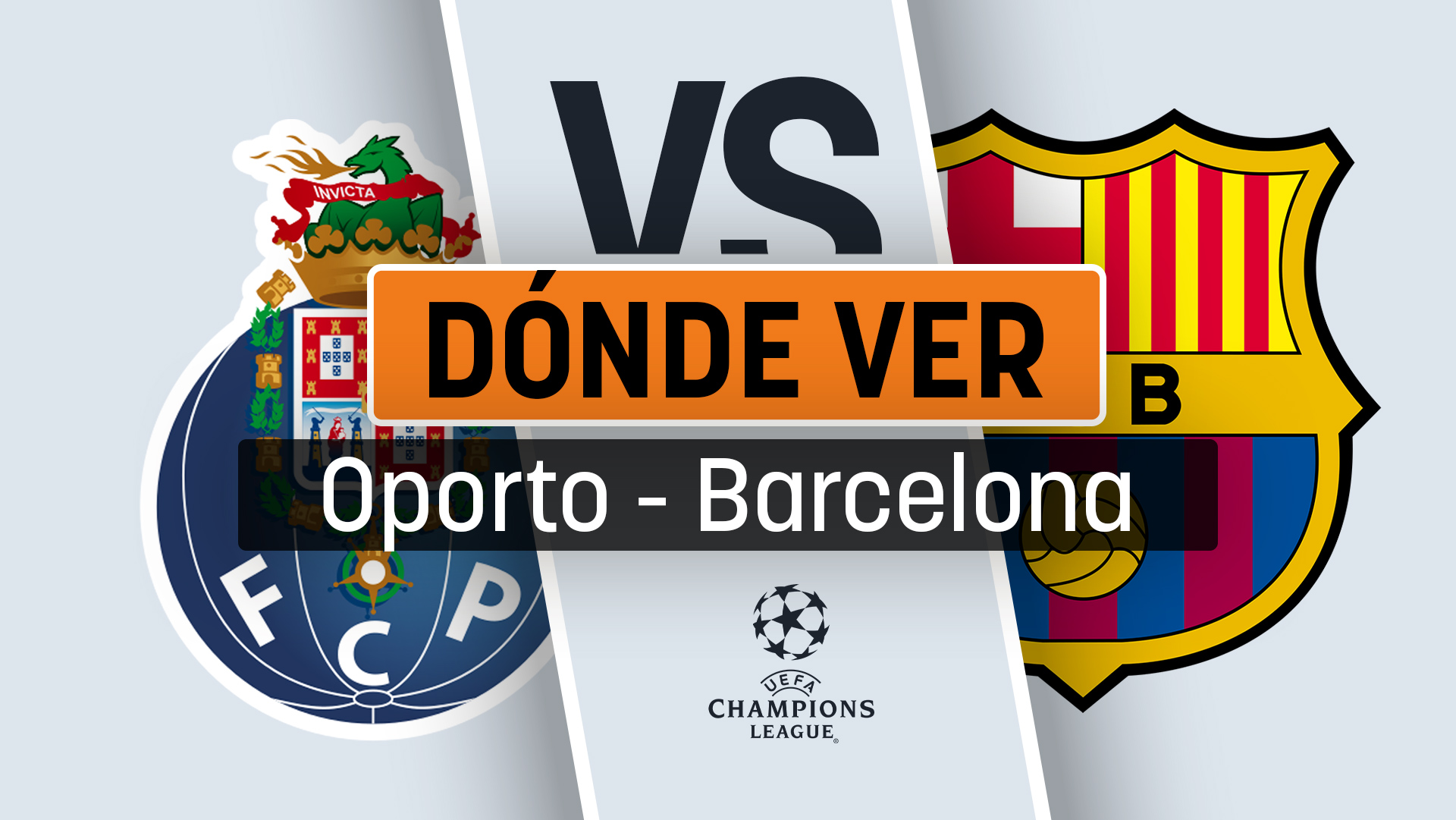Oporto – Barcelona: dónde ver en directo online y por televisión el partido de Champions League hoy.