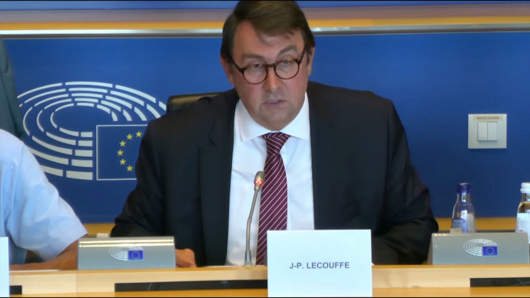 El director ejecutivo adjunto de Europol, Jean-Philippe Lecouffe.