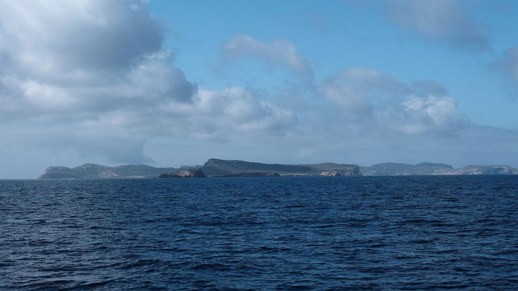 Imagen de la isla de Cabrera.