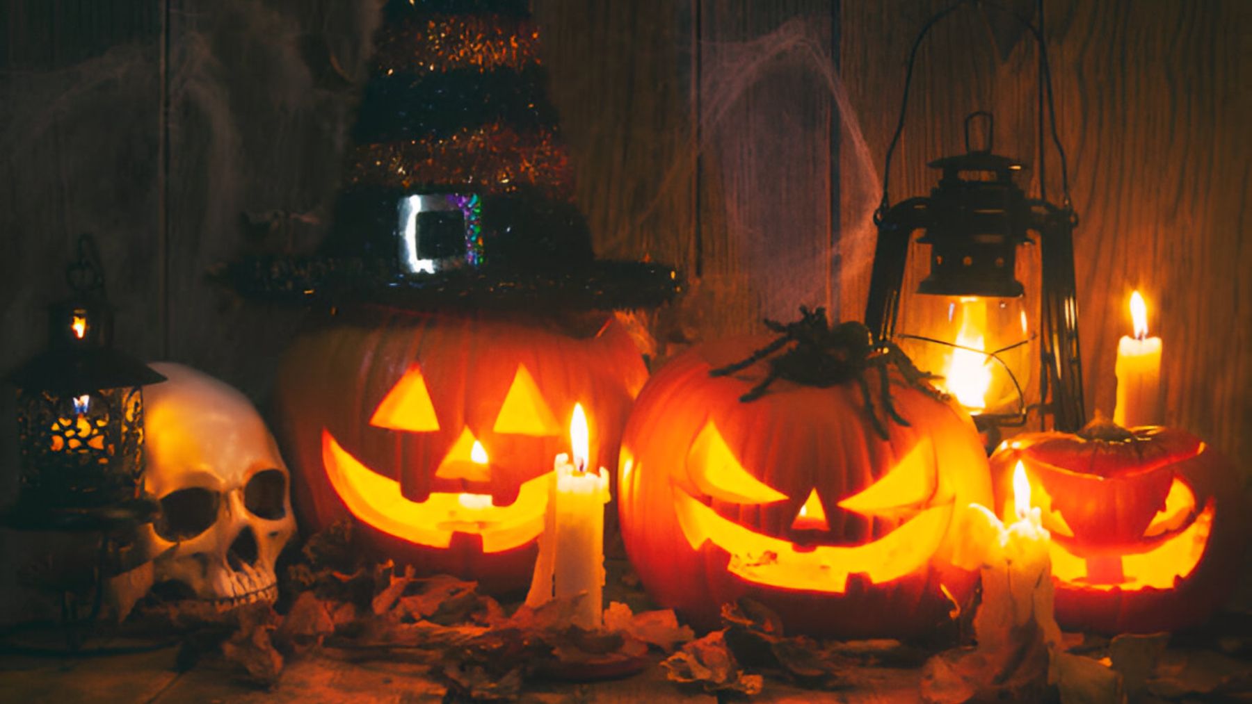 Calabazas de Halloween.