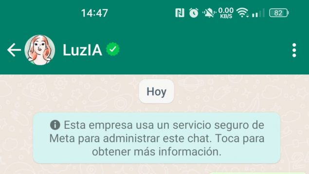 LuzIA Whatsapp