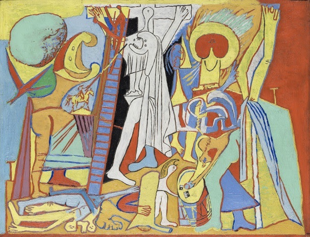 Una obra de Picasso en el Museo Thyssen.