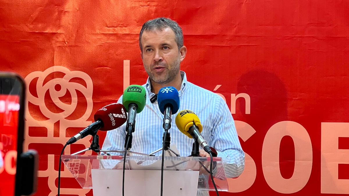 Julio Millán (PSOE), ex alcalde de Jaén y líder del PSOE en la ciudad.