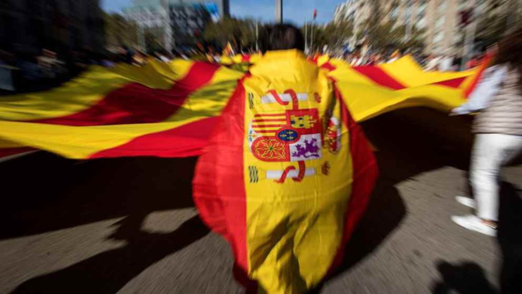 Manifestación constitucionalista en Barcelona (Foto: EFE)