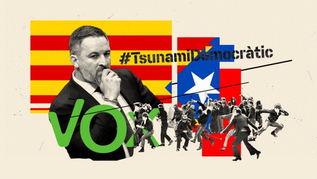Vox acusación popular tsunami, vox contra independentistas, vox tribunales