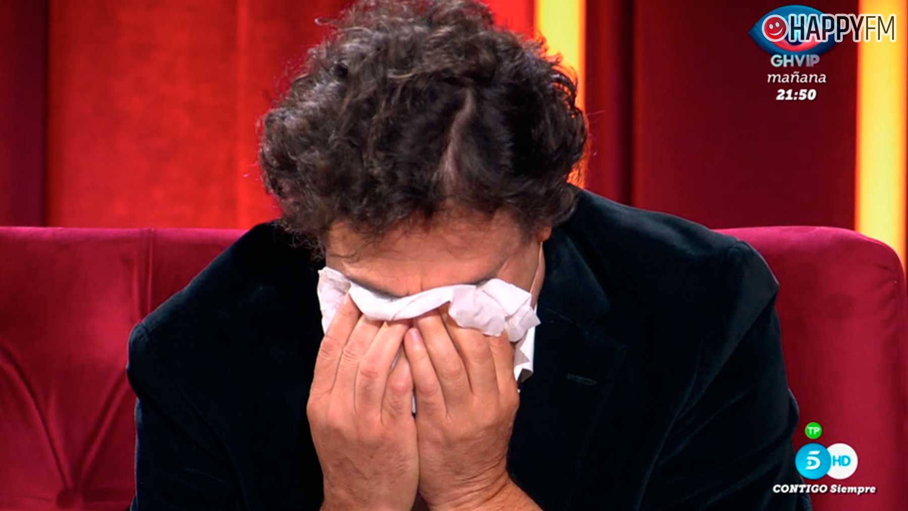 Pepe Rodríguez no pudo aguantar las lágrimas en El musical de tu vida