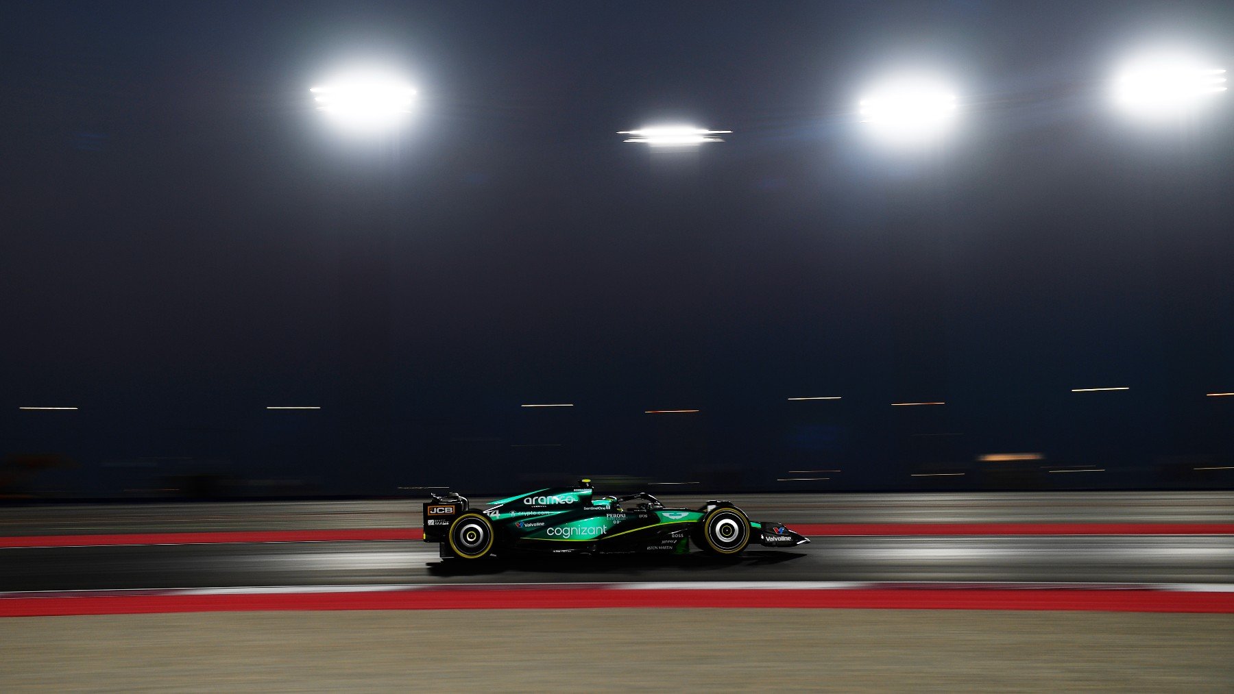 Fernando Alonso, durante la clasificación. (Getty)