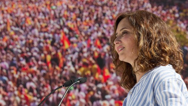 Ayuso manifestación 8 octubre