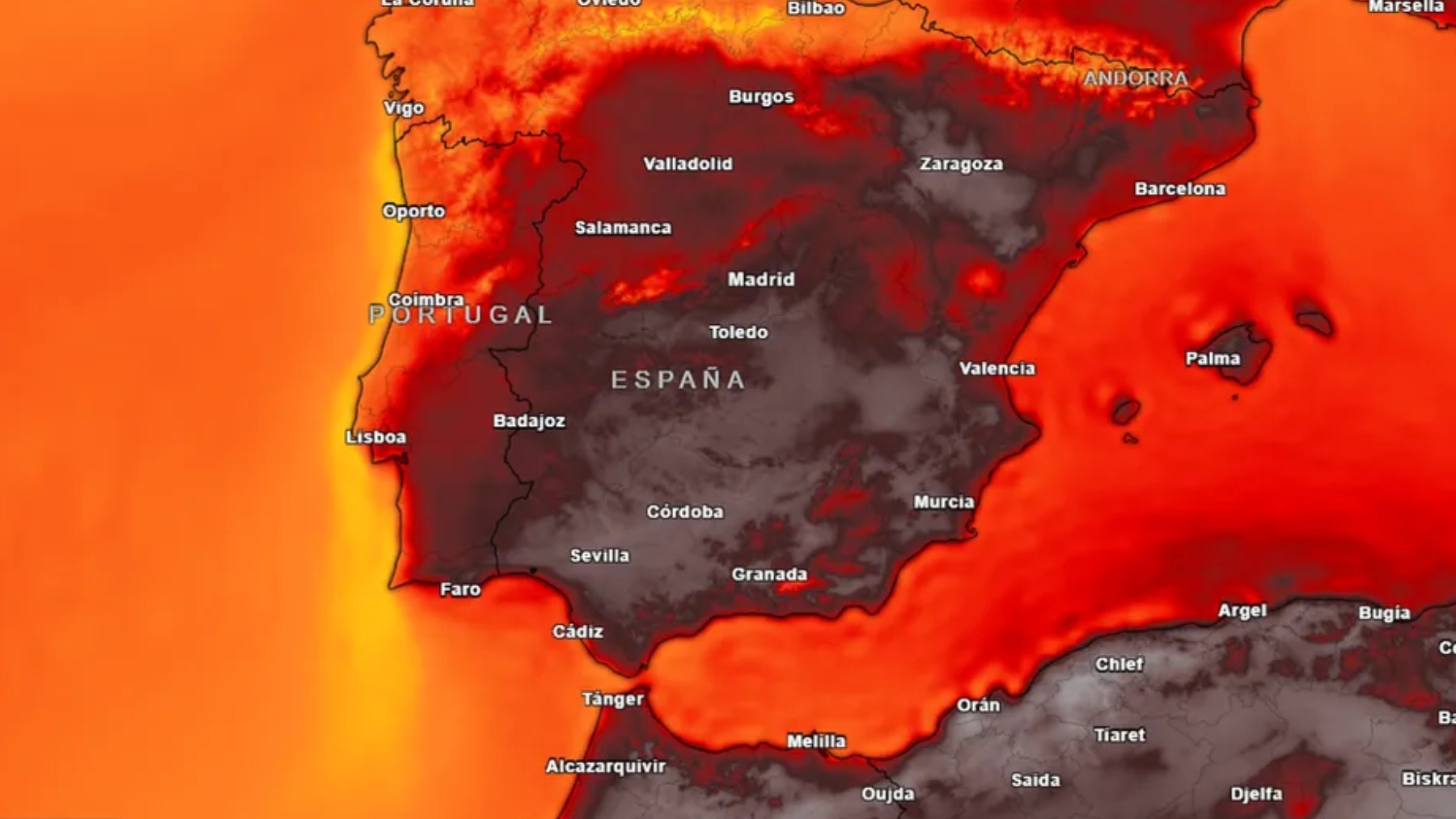 España está en riesgo extremo este fin de semana: comunicado urgente de la AEMET