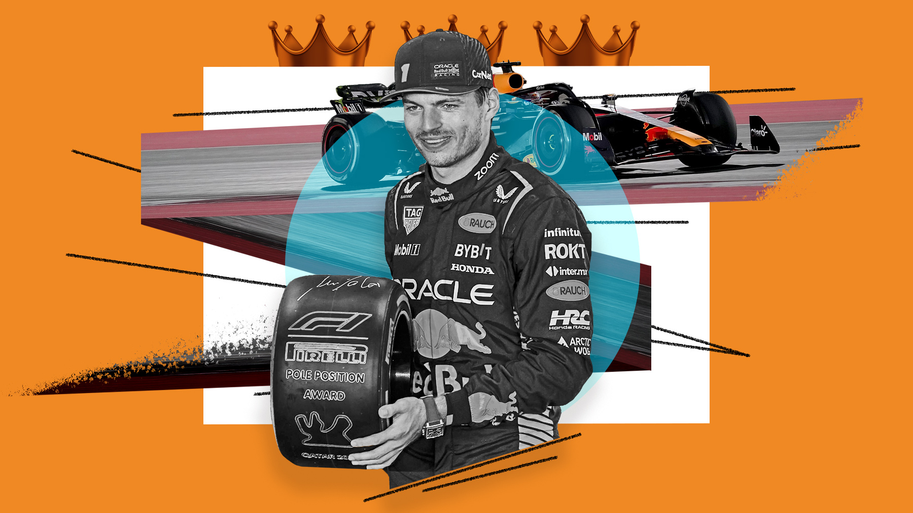 Max Verstappen se corona como el rey de la Fórmula 1 por tercer año consecutivo.