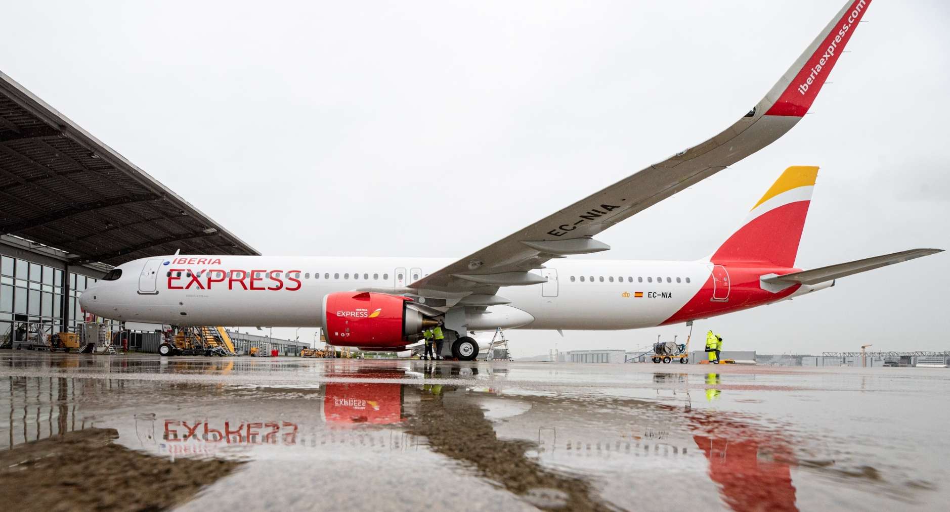 Avión Airbus A321 Neo de Iberia Express. (EUROPA PRESS)