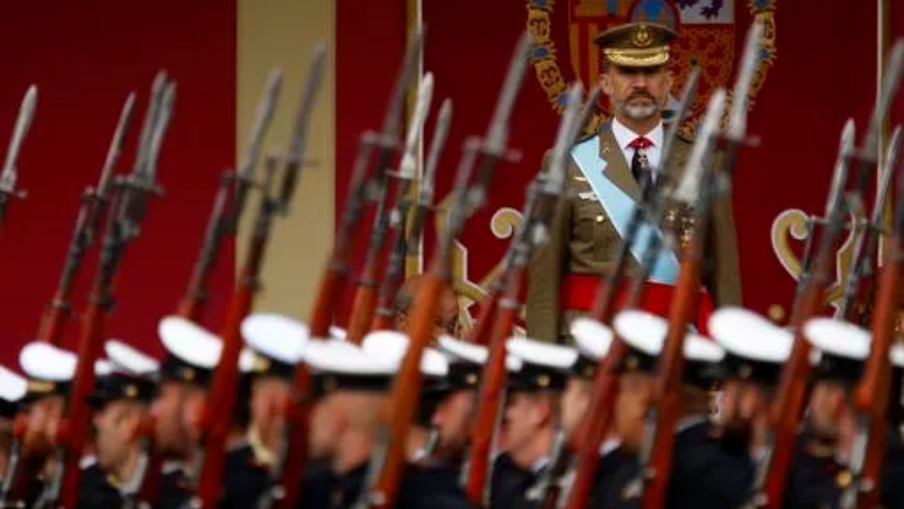 Desfile militar del 12 de octubre.