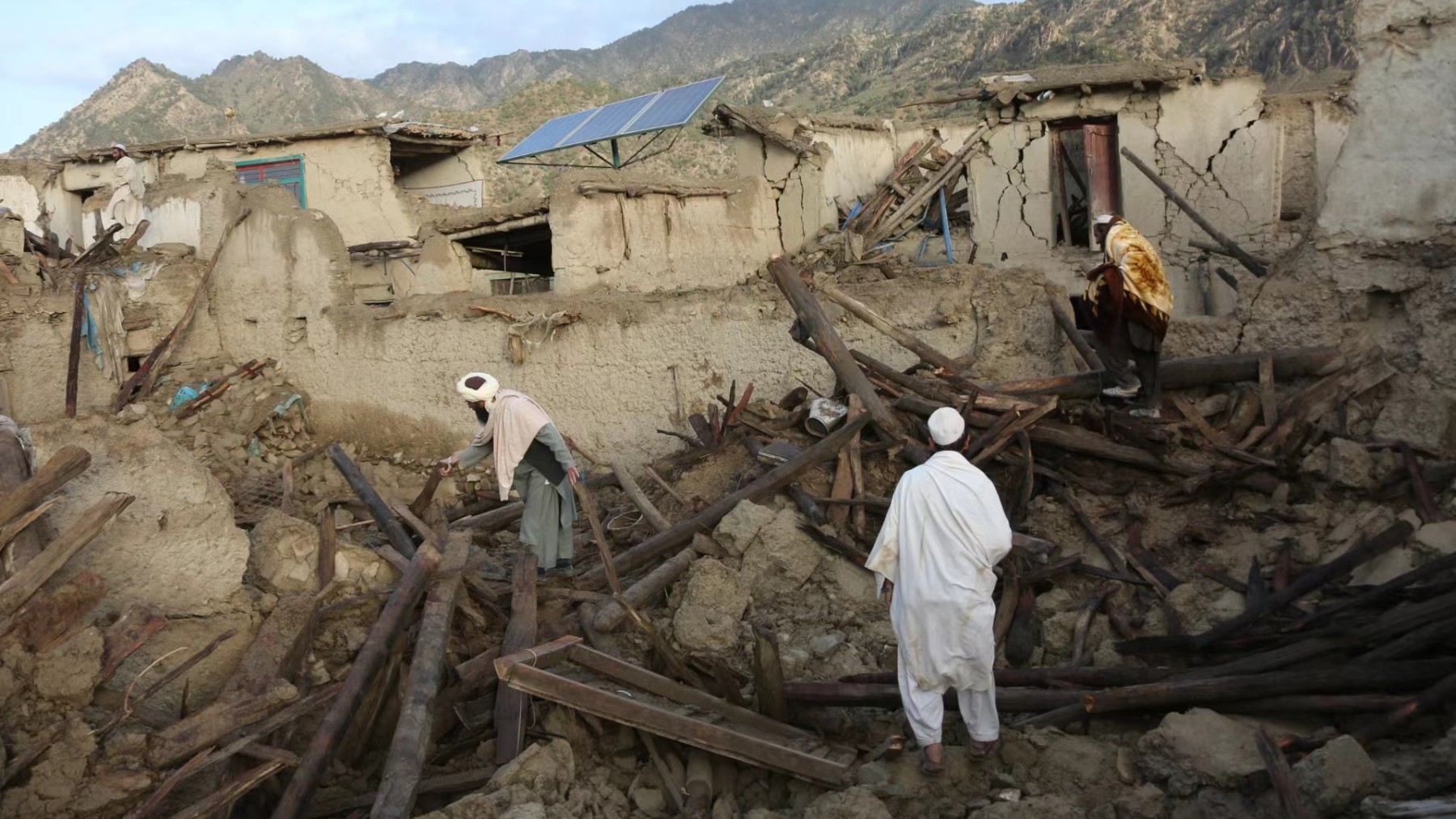 Daños materiales a causa de un terremoto en Afganistán. (Foto: Ep)