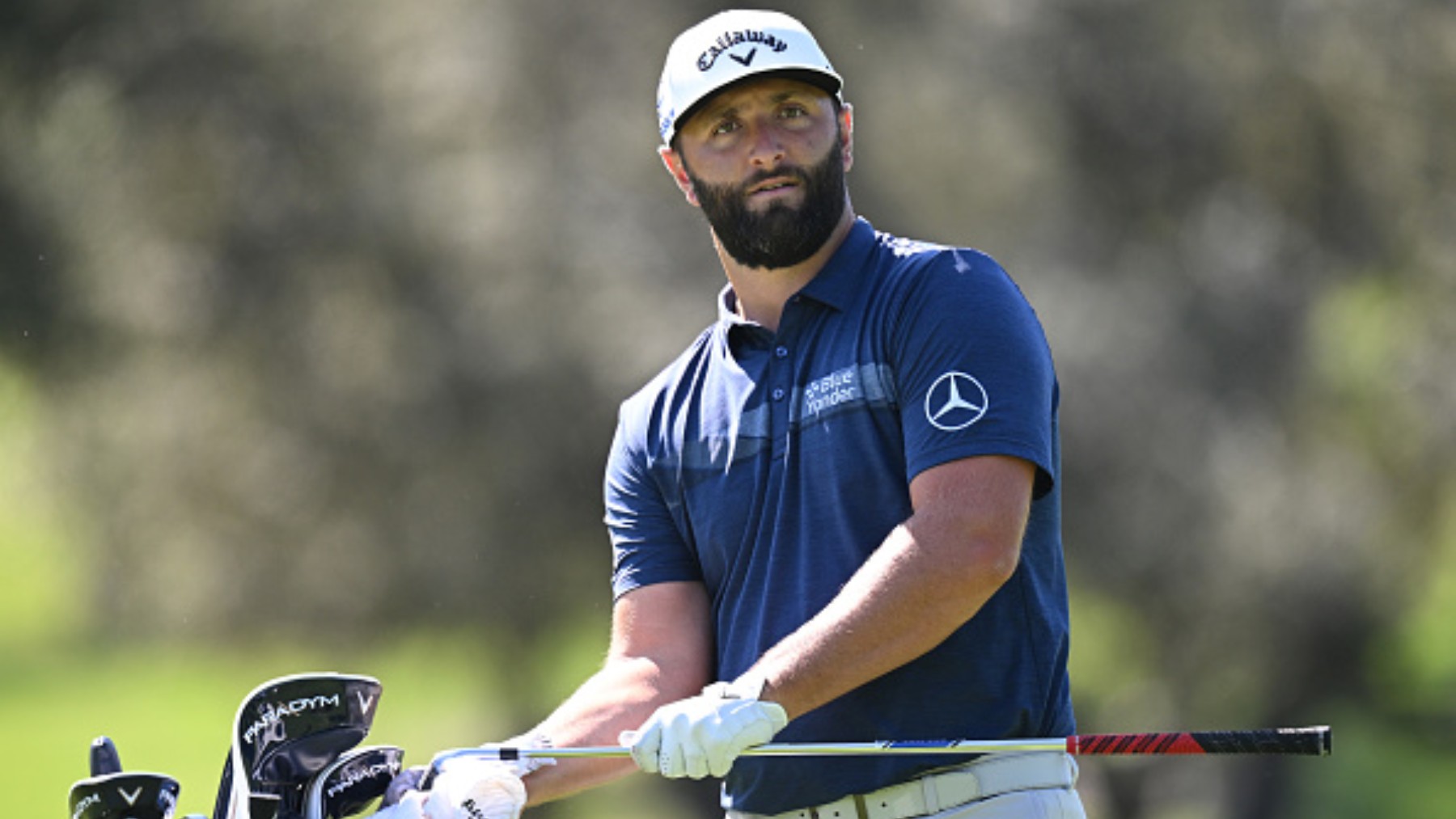 Jon Rahm ya entrena sobre el Club de Campo Villa de Madrid. (Getty)