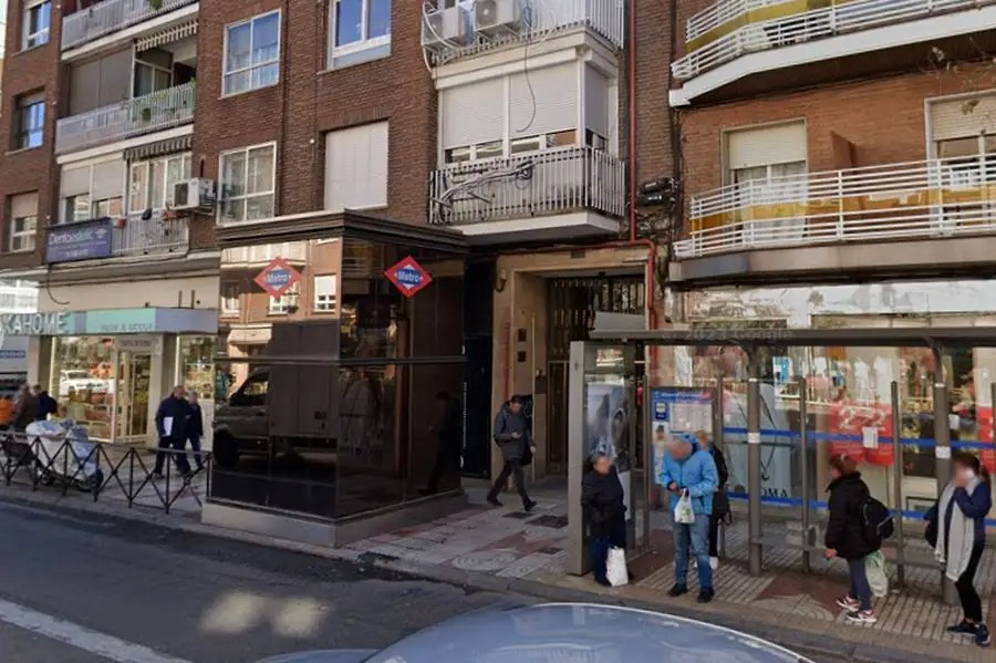 Edificio de la calle Alcalá de Madrid donde ha tenido lugar el crimen (Google).