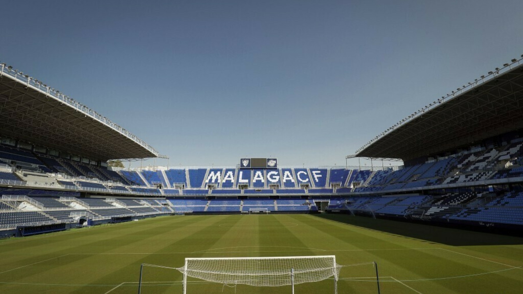 Imagen del estadio de La Rosaleda, donde se celebrarán las finales de la Kings League. (Malagacf.com)