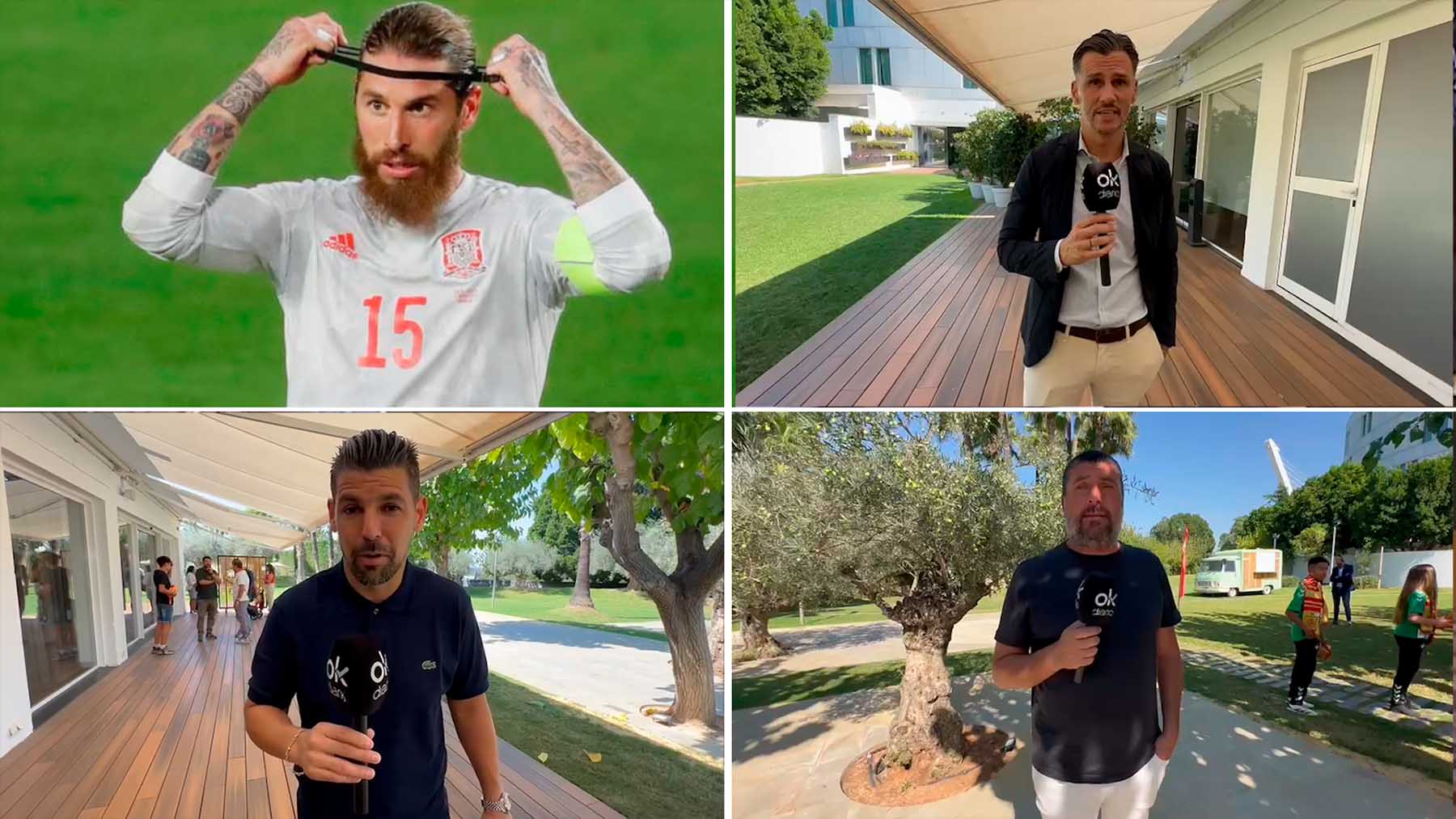 Ex jugadores de la selección española hablan de Sergio Ramos.