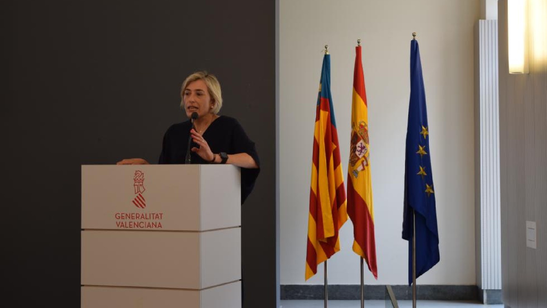 La consejera de Justicia del Gobierno valenciano Elisa Núñez en una imagen de archivo.