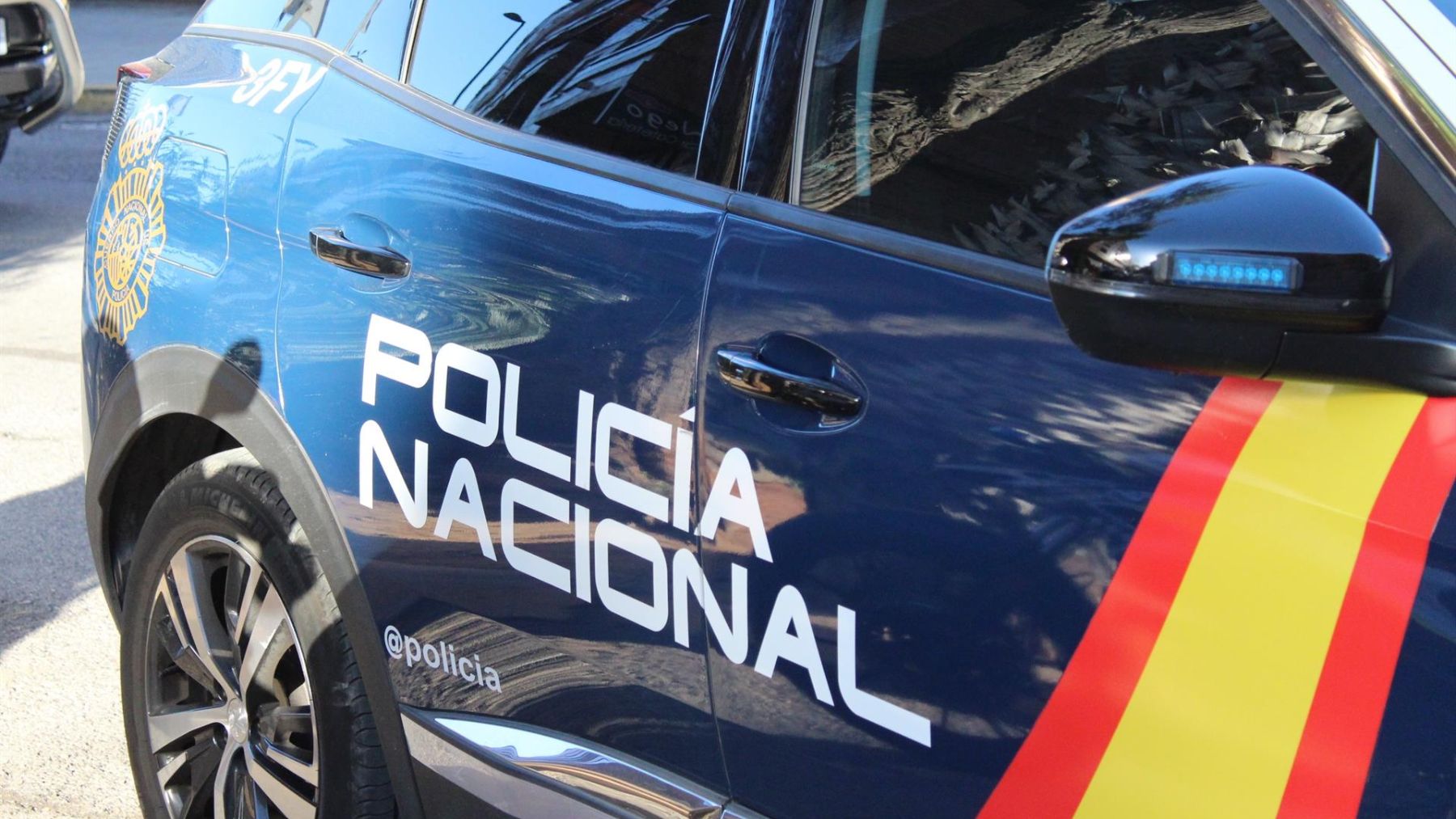 Imagen de un coche de la Policía Nacional.