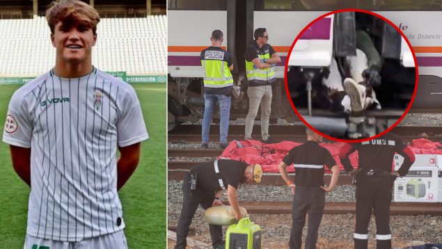 Última hora de Álvaro Prieto López: encuentran entre dos vagones el cuerpo  del jugador del juvenil del Córdoba