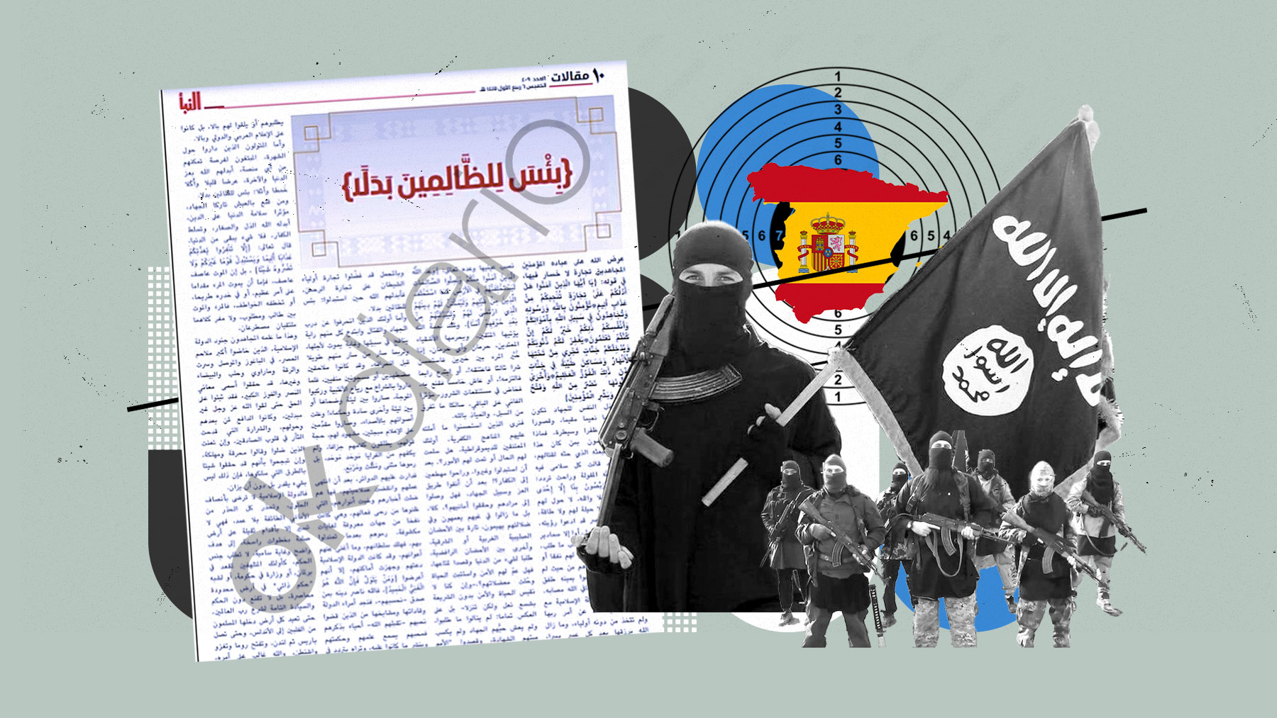 El boletín interno del ISIS vuelve a poner a España en la diana del yihadismo.