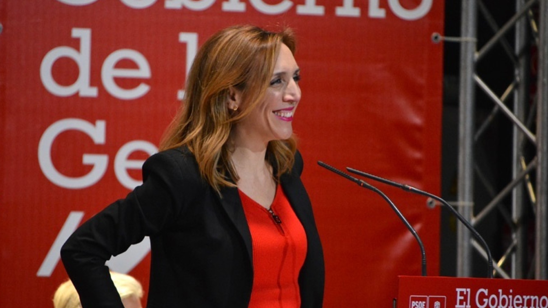 La alcaldesa del Alcorcón (PSOE), Candelaria Testa.