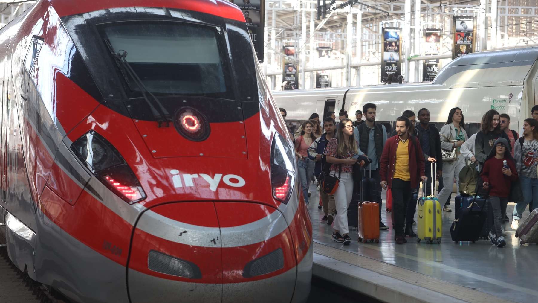 Fijados unos servicios mínimos del 73% en la huelga convocada en Iryo en el puente de diciembre