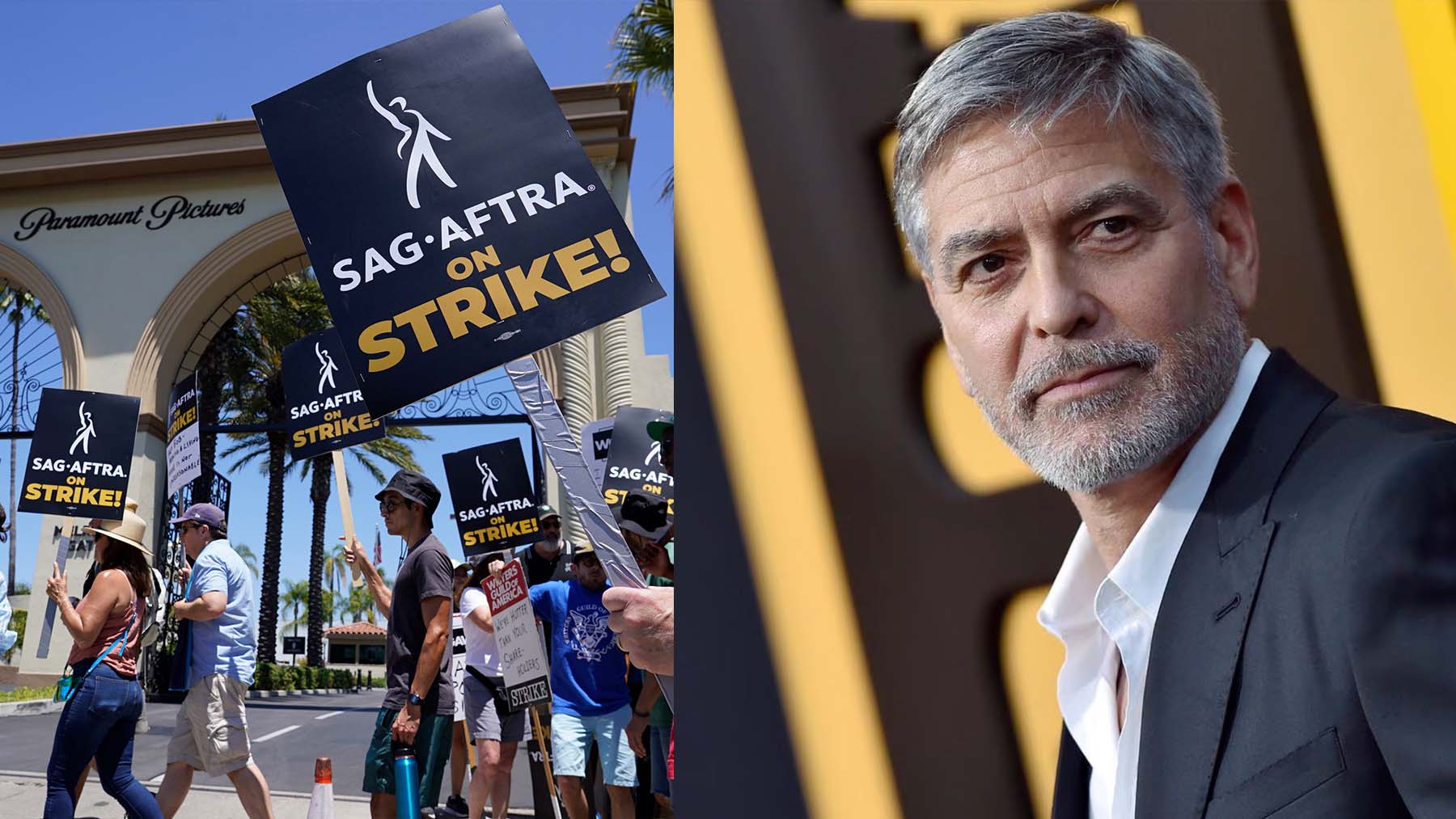 George Clooney se ha reunido con los líderes del SAG-AFTRA