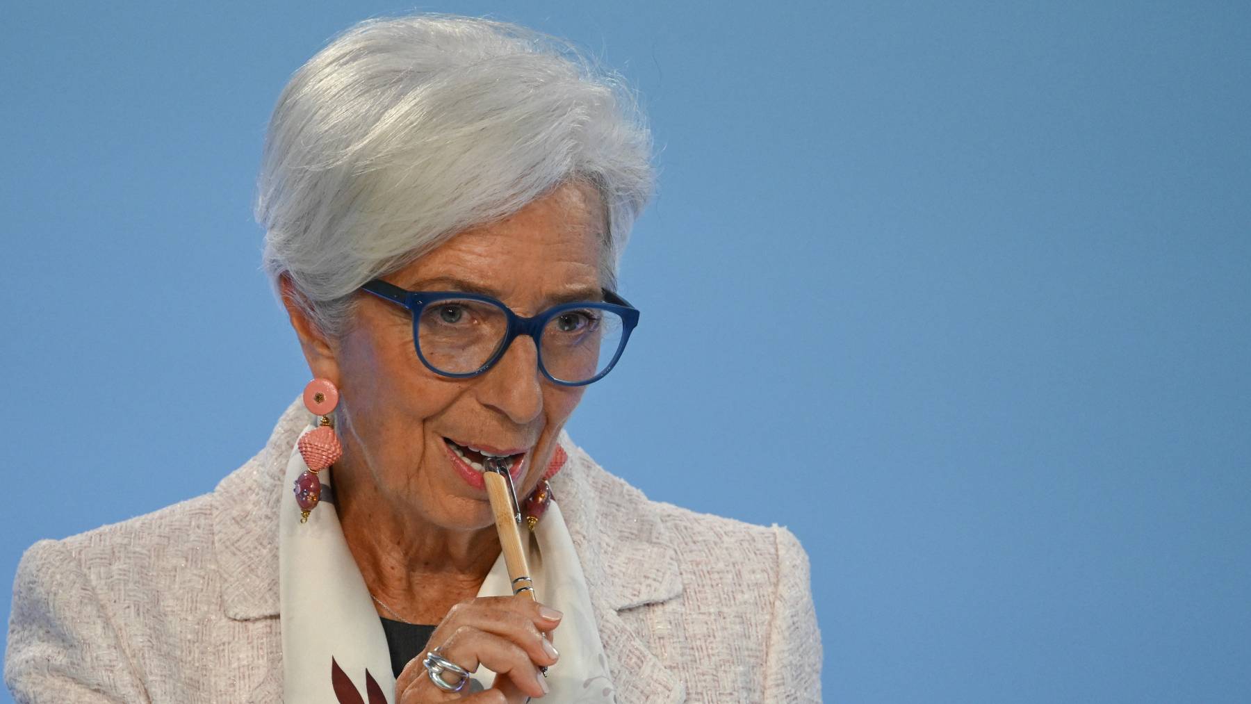 Christine Lagarde, presidenta del BCE, dio tregua a los tipos de interés el pasado octubre.