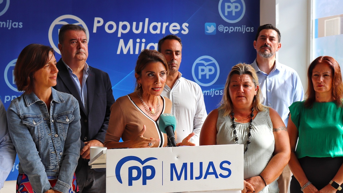 La concejal del PP en el Ayuntamiento y futura alcaldesa de Mijas (Málaga), Ana Mata.
