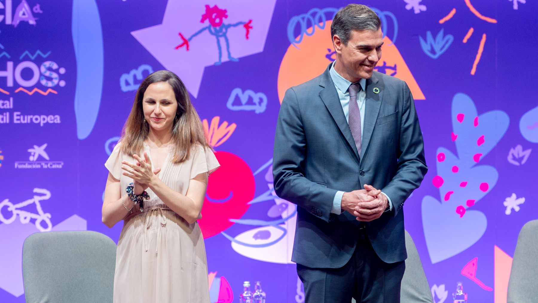 Ione Belarra y Pedro Sánchez. (Foto: EP)