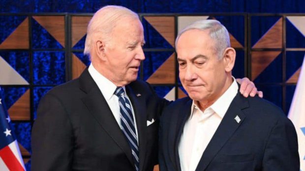 Joe Biden y Netanyahu (EP)