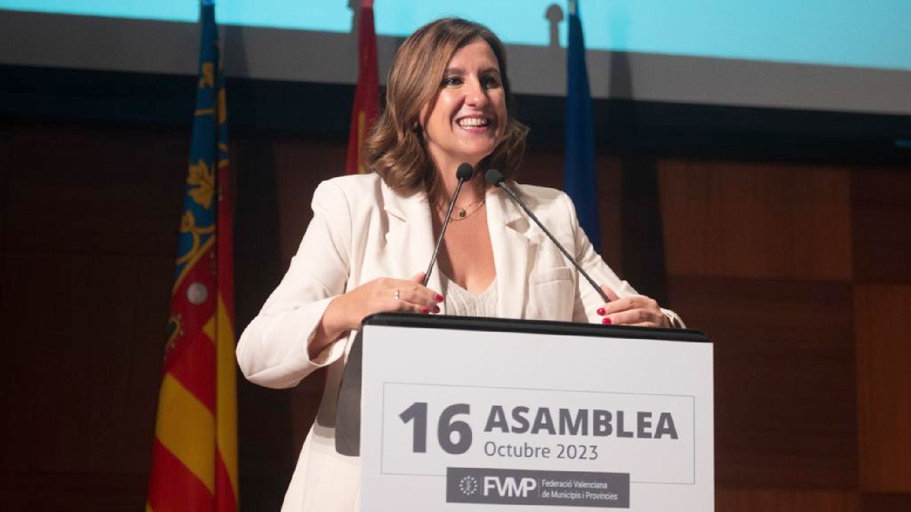 La alcaldesa de Valencia, María José Catalá.
