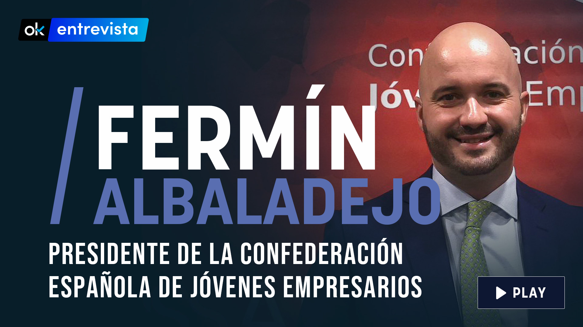 El presidente de la CEAJE apuesta por facilitar el complicado entorno económico a los nuevos emprendedores en España