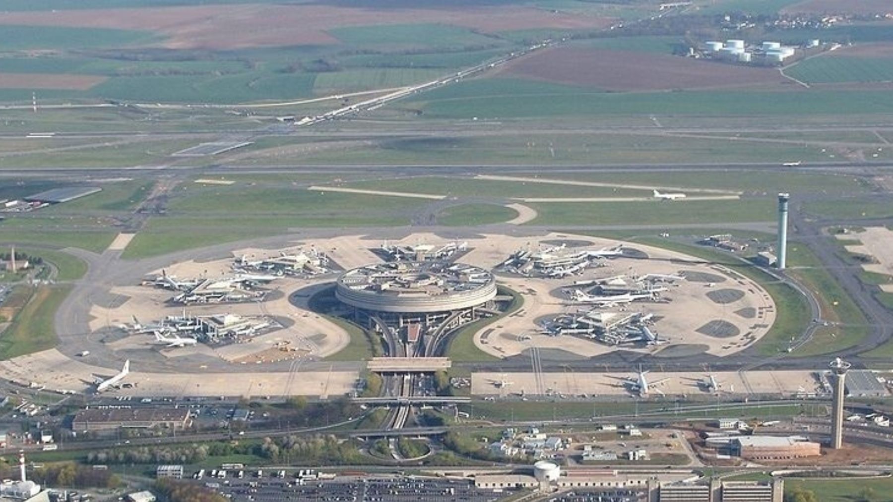 Aeropuerto de París Charles de Gaulle.