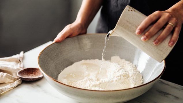 Receta de harina de guijas