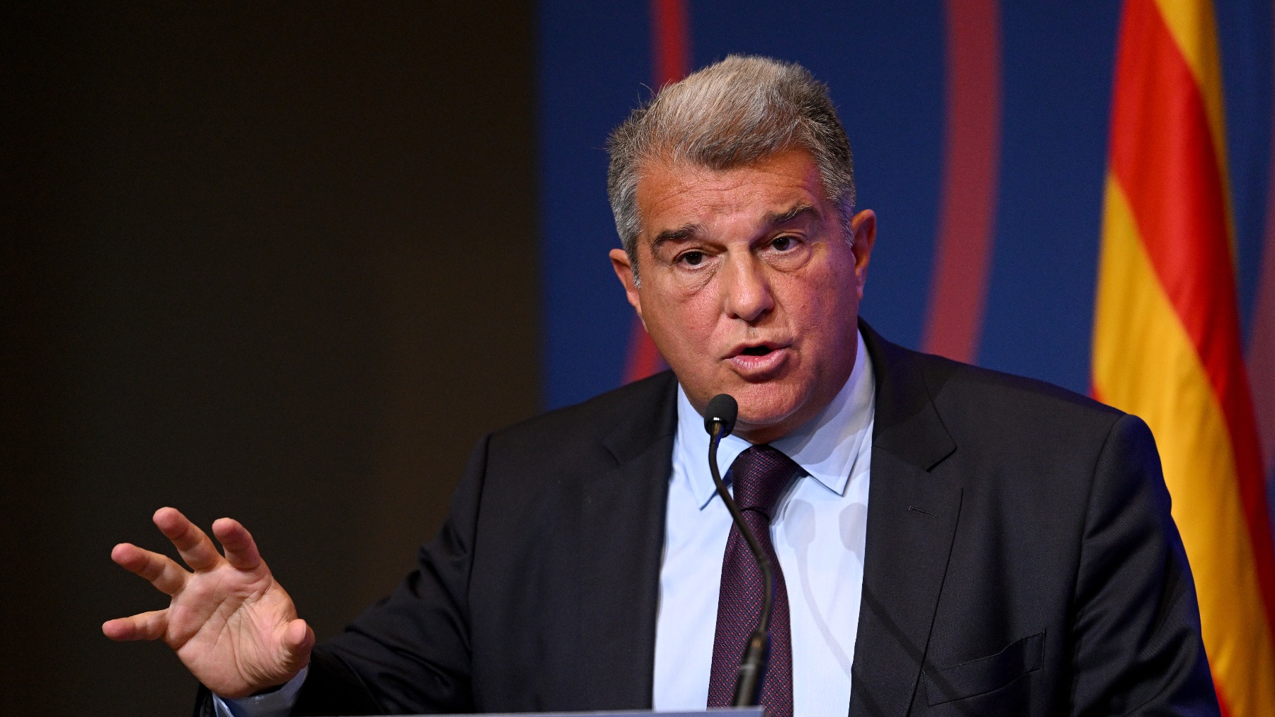 Joan Laporta. (Getty)