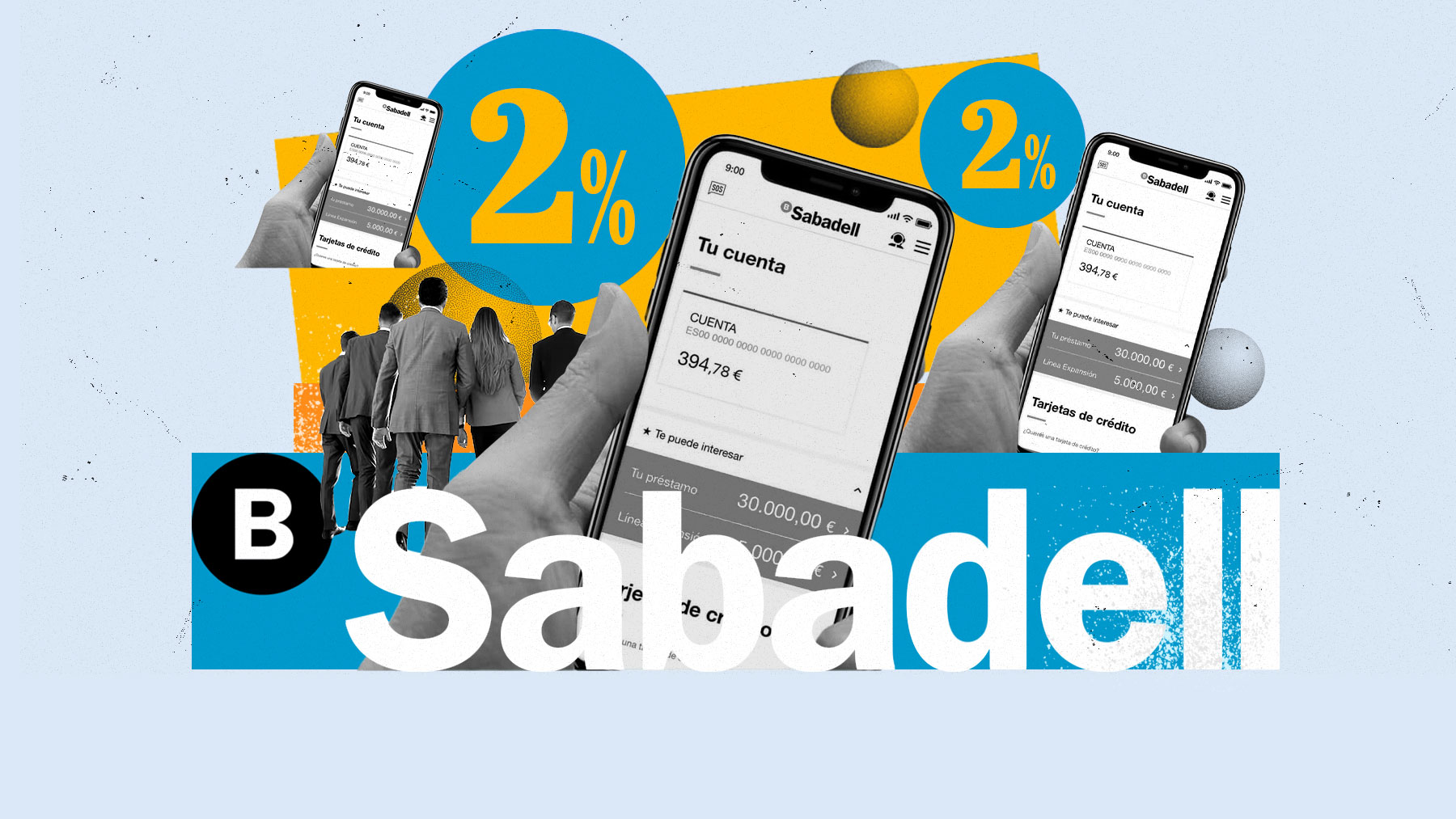 El Banco Sabadell asegura que hay 36 millones de clientes con cuentas corrientes en España