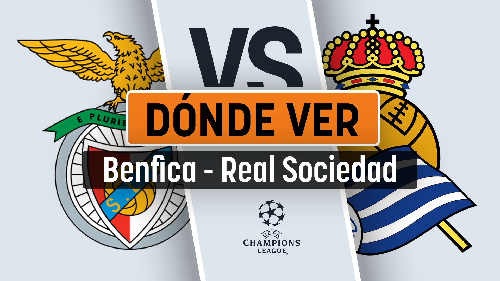 Benfica – Real Sociedad: horario y dónde ver la fase de grupos de la Champions League en directo.