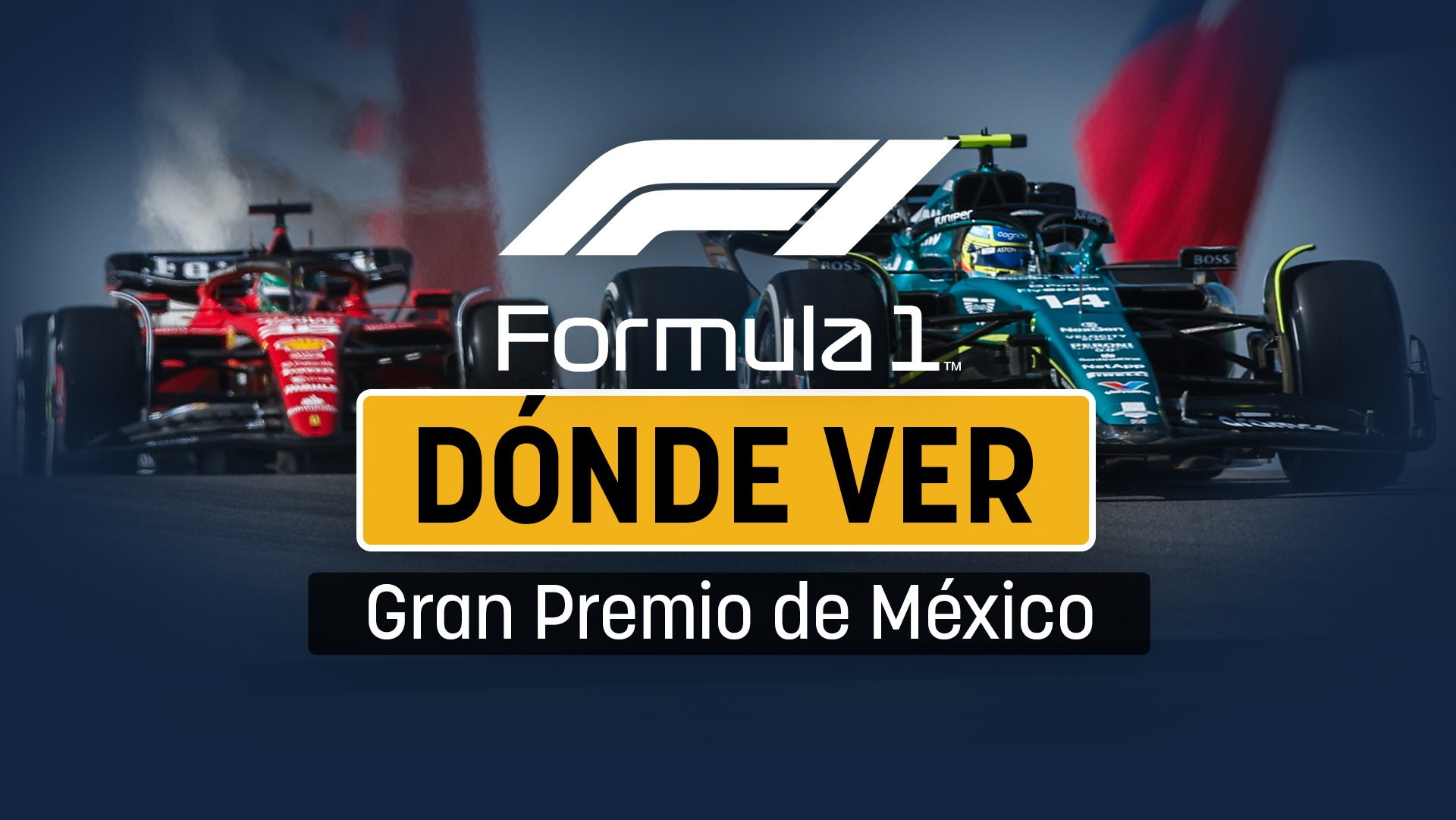 F1 2023 en México: dónde ver en directo online y por televisión en vivo la carrera de Fórmula 1 hoy.