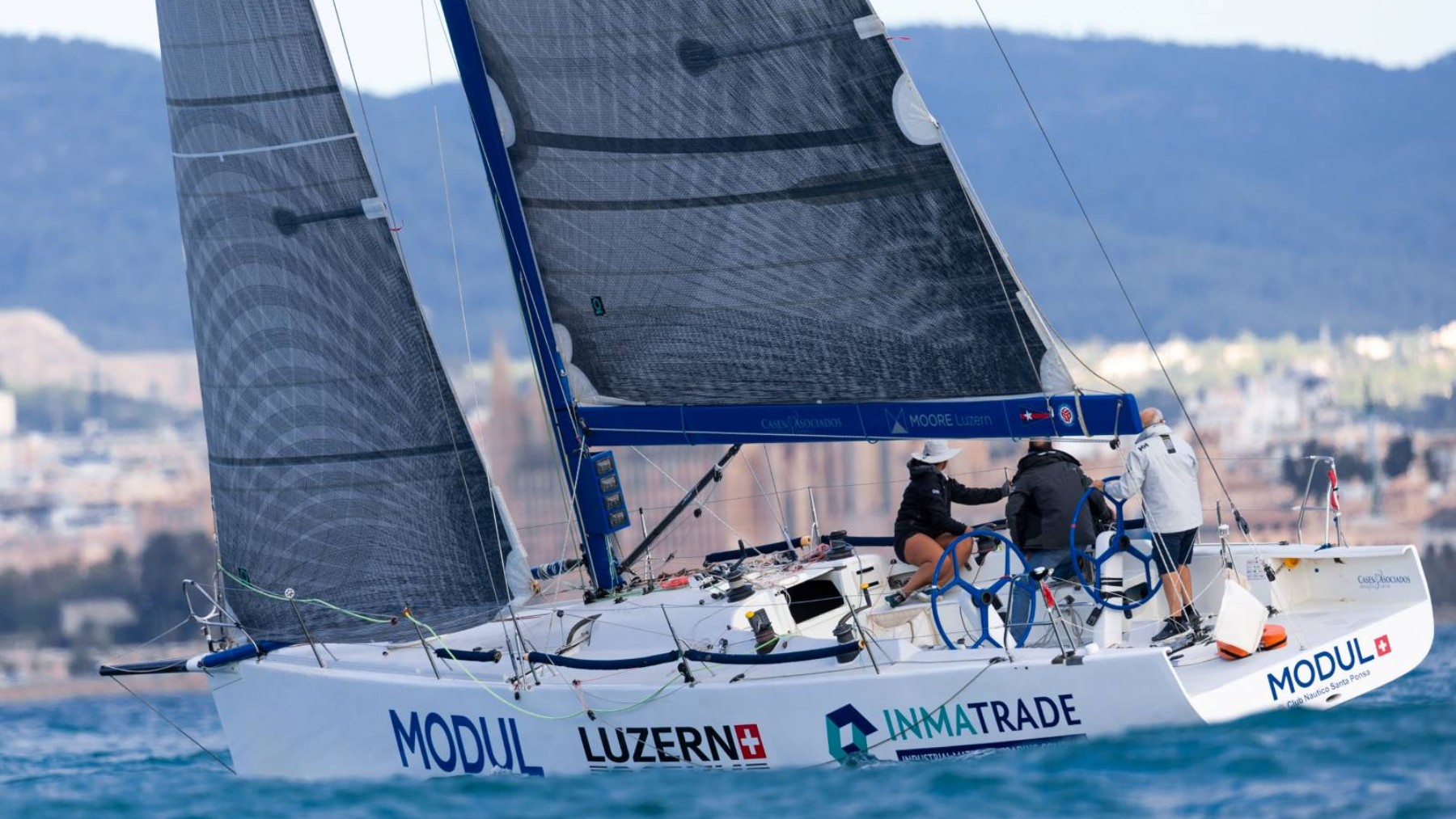 El Modul, durante la travesía