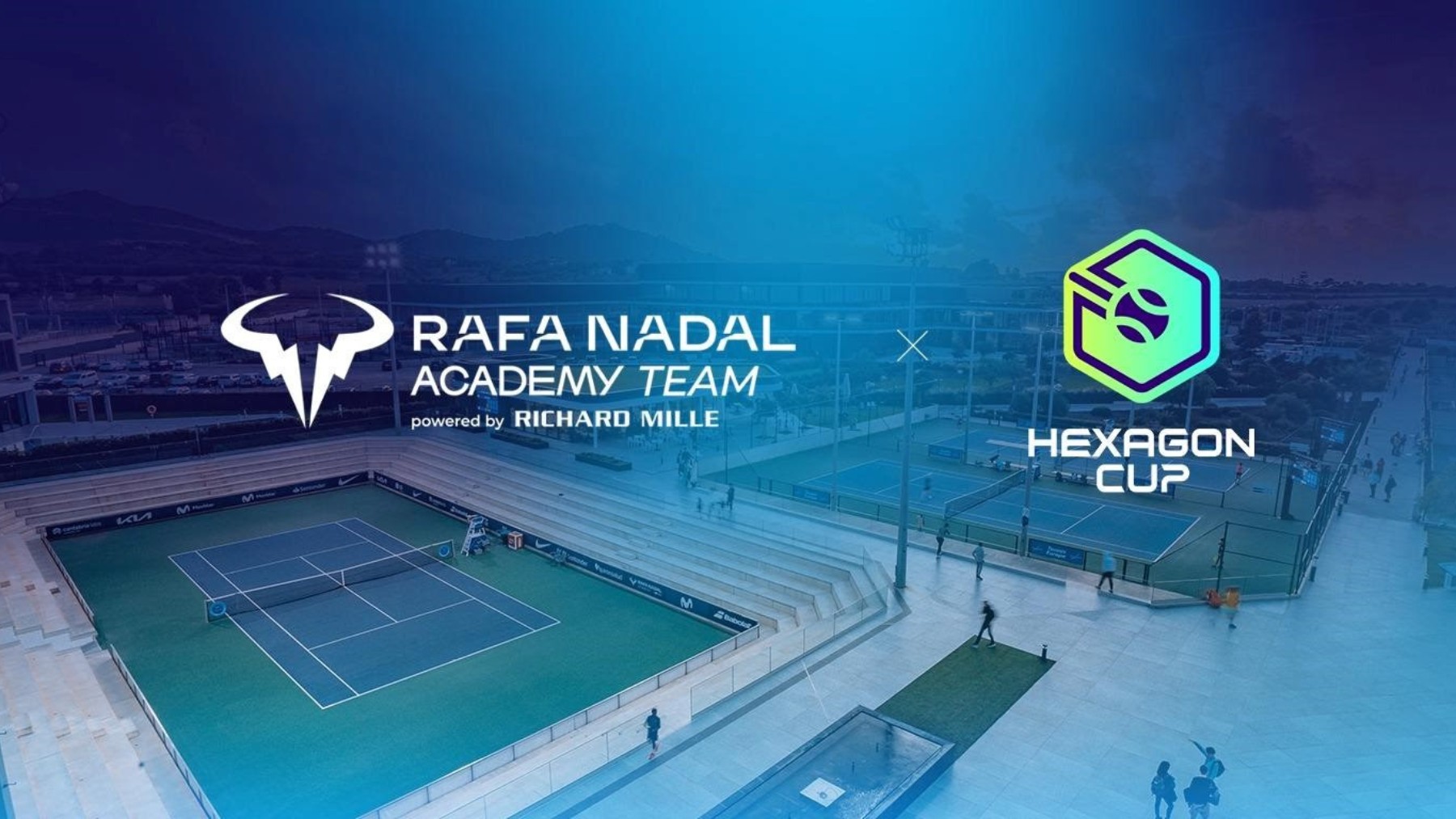 La Rafa Nadal Academy, nuevo equipo de la Hexagon Cup. (Hexagon Cup)