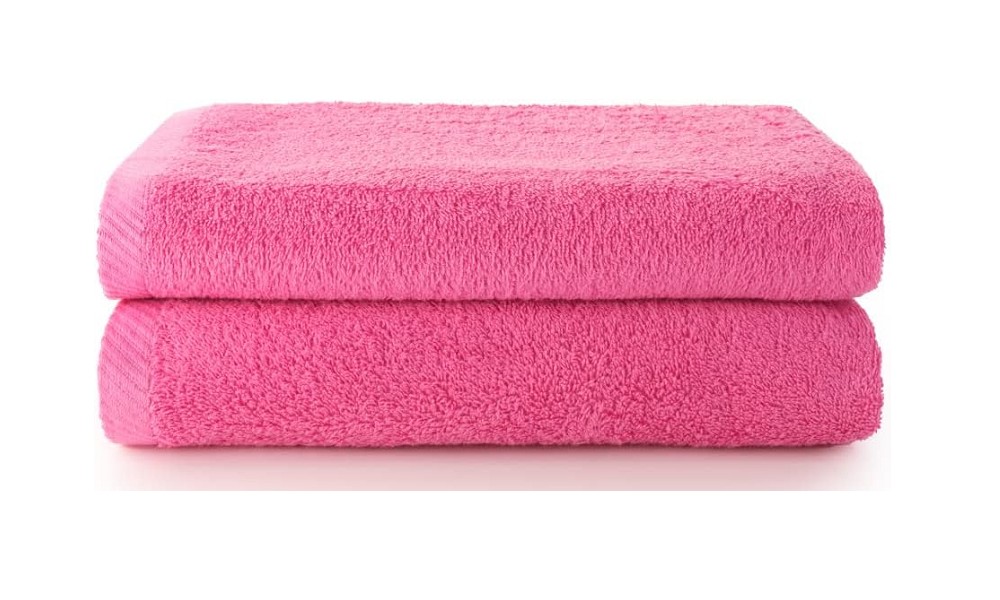 toalla rosa