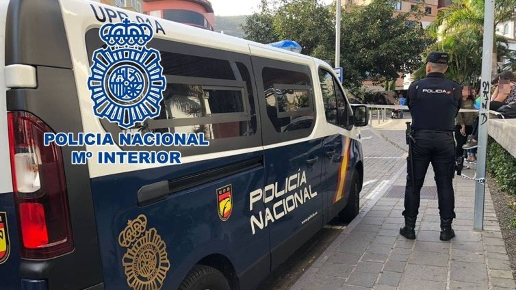 Policía Nacional en Granada (CNP).