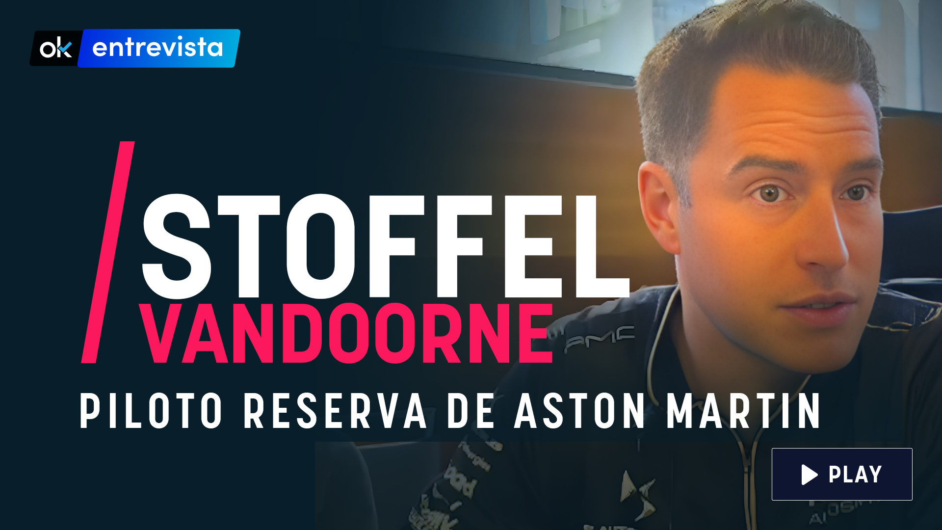 Stoffel Vandoorne, piloto reserva de Aston Martin.